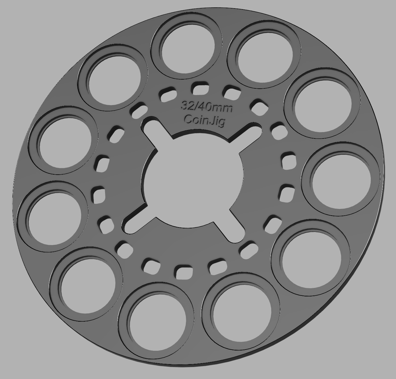 32/40 mm Coin Rotary Jig